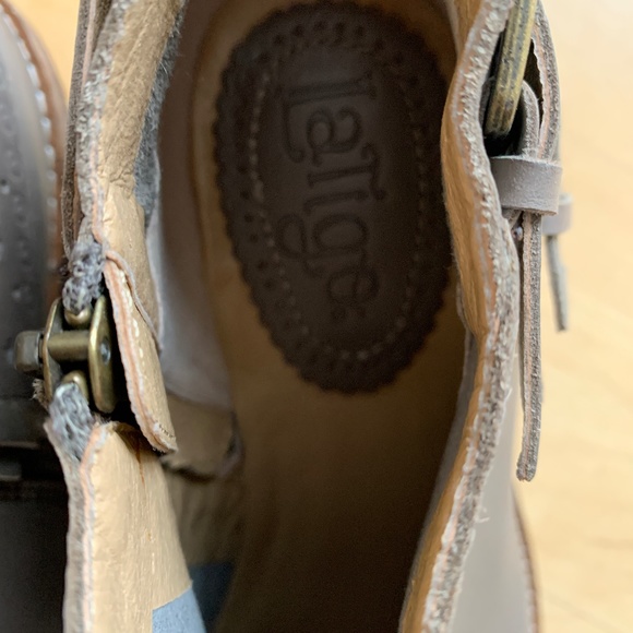 LaTigo Anthropologie Prima taupe bootie, 9. CB1677 - Picture 3 of 5